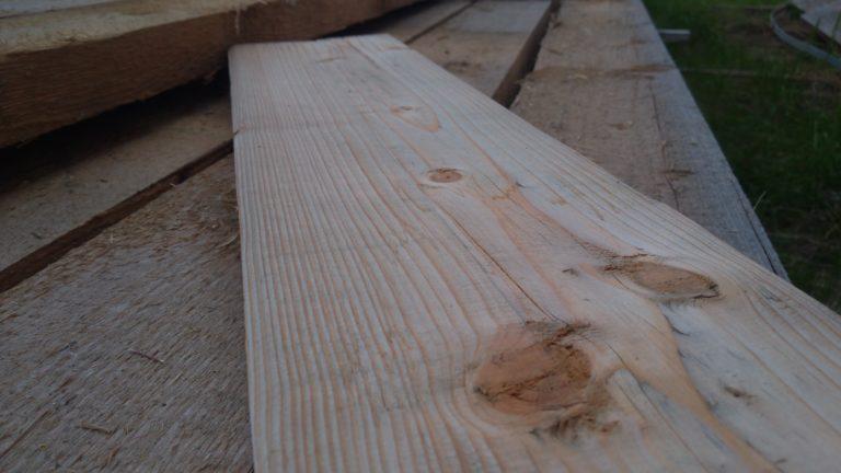 Drewno konstrukcyjne - struganie