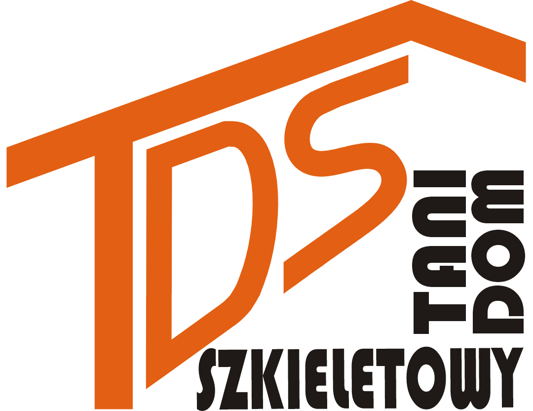 Tani Dom Szkieletowy - logo z napisem